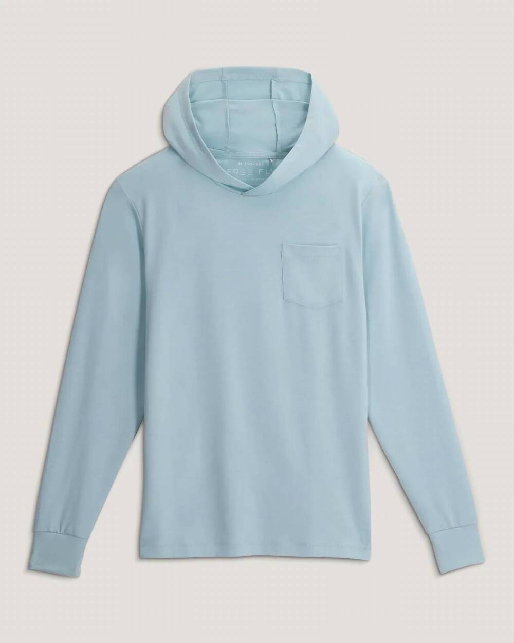 NEW FREE FLY kids bamboo shade hoodie in tropic sea